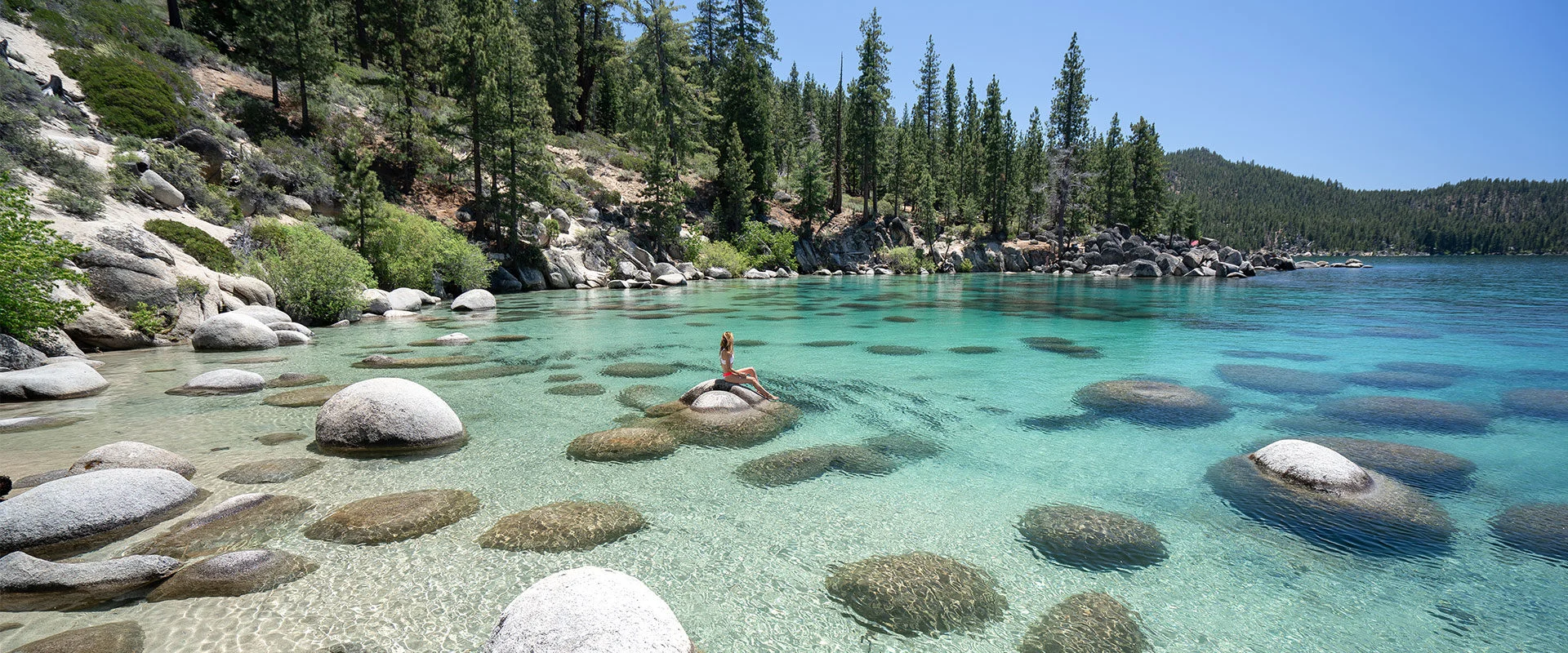 Look at how clear that water is!!! My god.