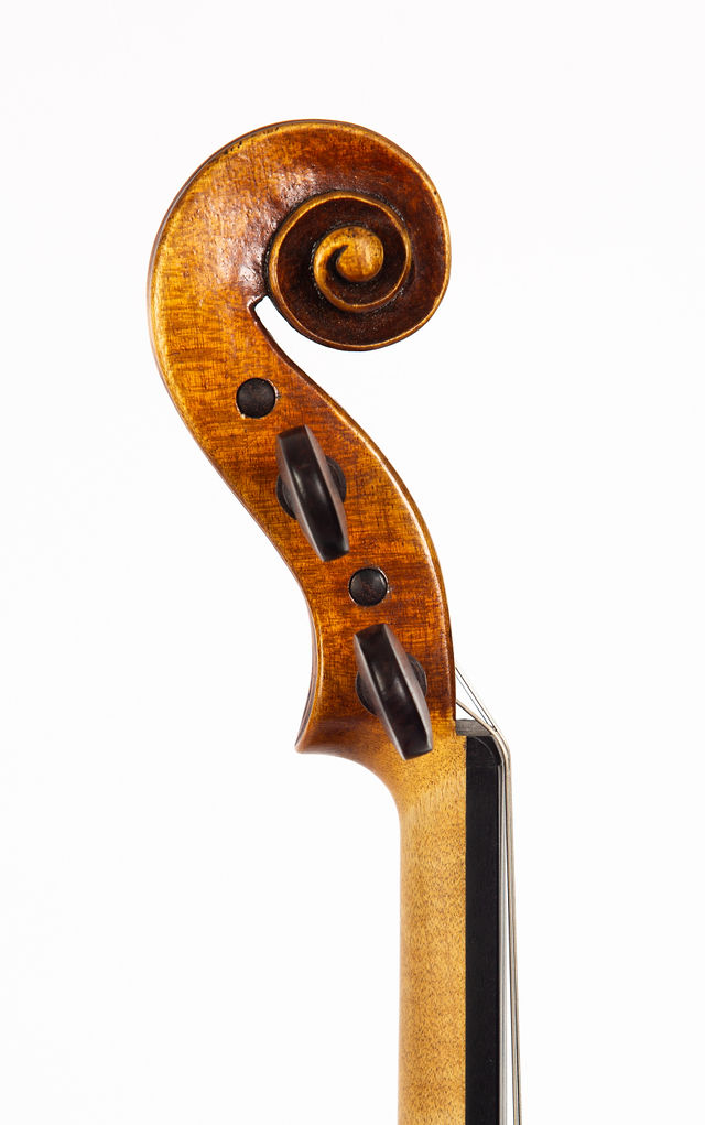 Starkie Guarneri model violin 2016 scroll.jpg