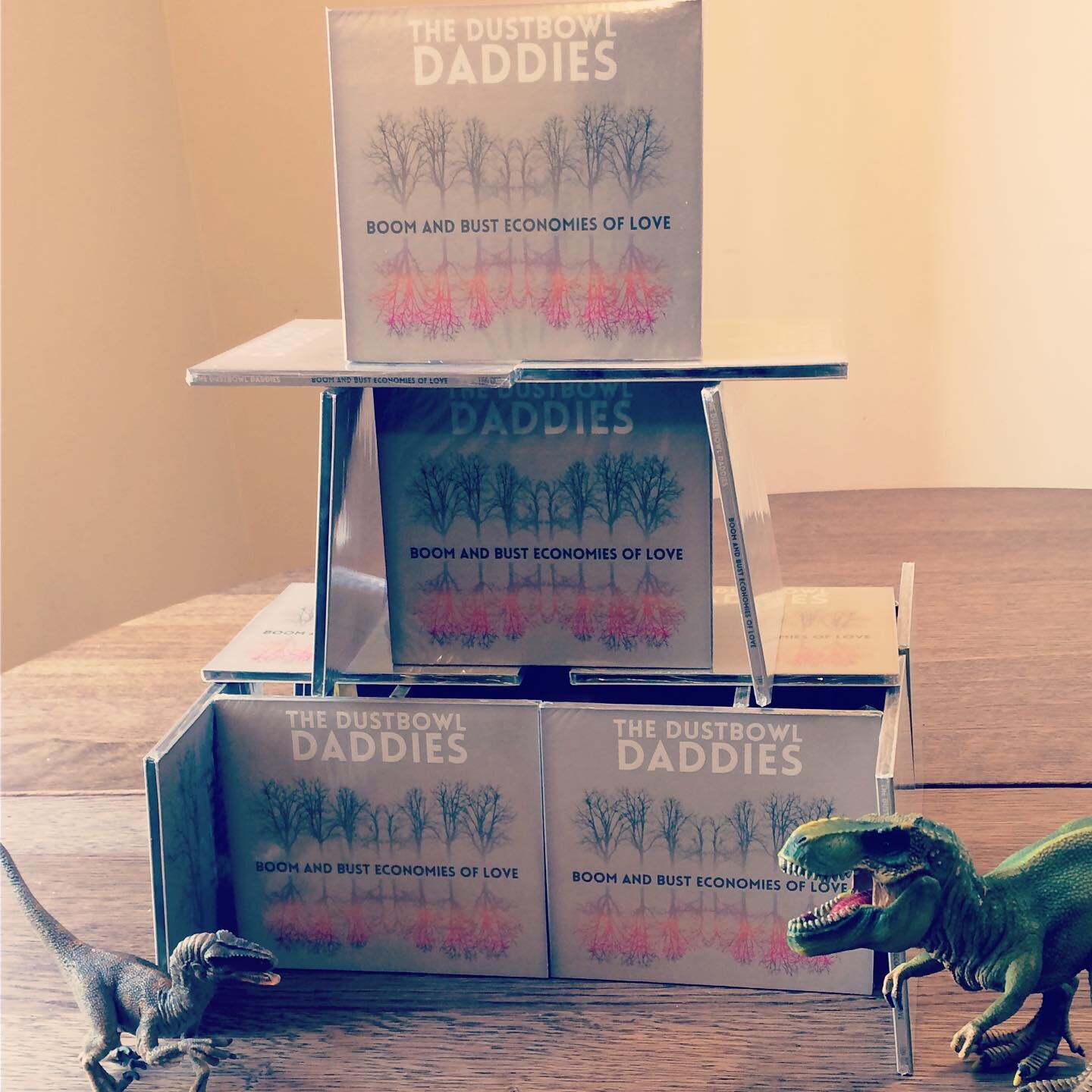 Remember these? Three dimensional objects that play music? CDs! Dinosaurs not included! The first 5 five fans to message us they listened to the album on Spotify get a free CD mailed to them anywhere in North America!! Remember mail? That thing that 