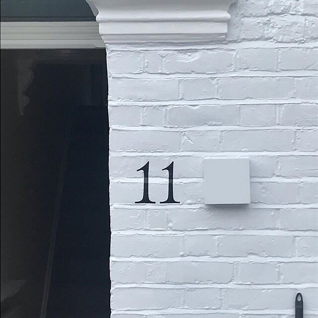 Nice precision match up on these twinies- if you&rsquo;d like us to paint your home number just hit our bio!