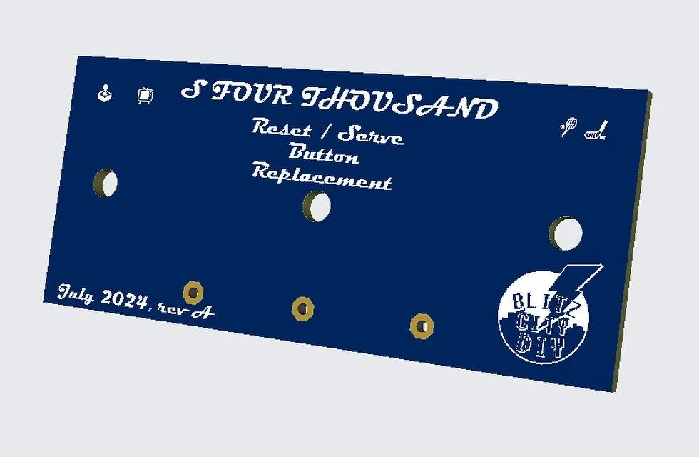 The S4000 television video game mod continues to expand in scope. Designed up a quick button panel replacement. More work was done on the silkscreen than the actual circuit

#diy #tech #electronics #pcb #s4000 #hardware #circuitboard #make #makersgon
