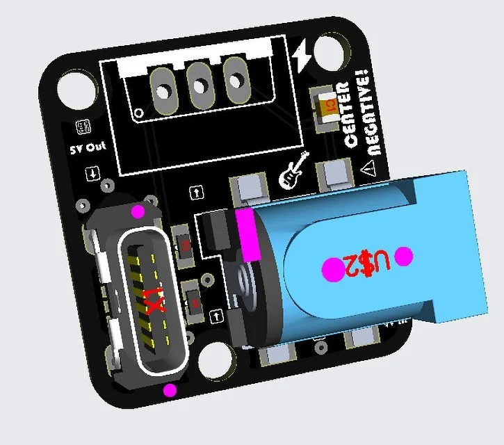 oh no another one

(it&rsquo;s not my fault that guitar pedals use center negative dc jacks)

#diy #tech #electronics #hardware #guitarpedals #guitarpedal #pcb #circuitboard #pcba #musictech #musictechnology #make #makersgonnamake #makersmovement