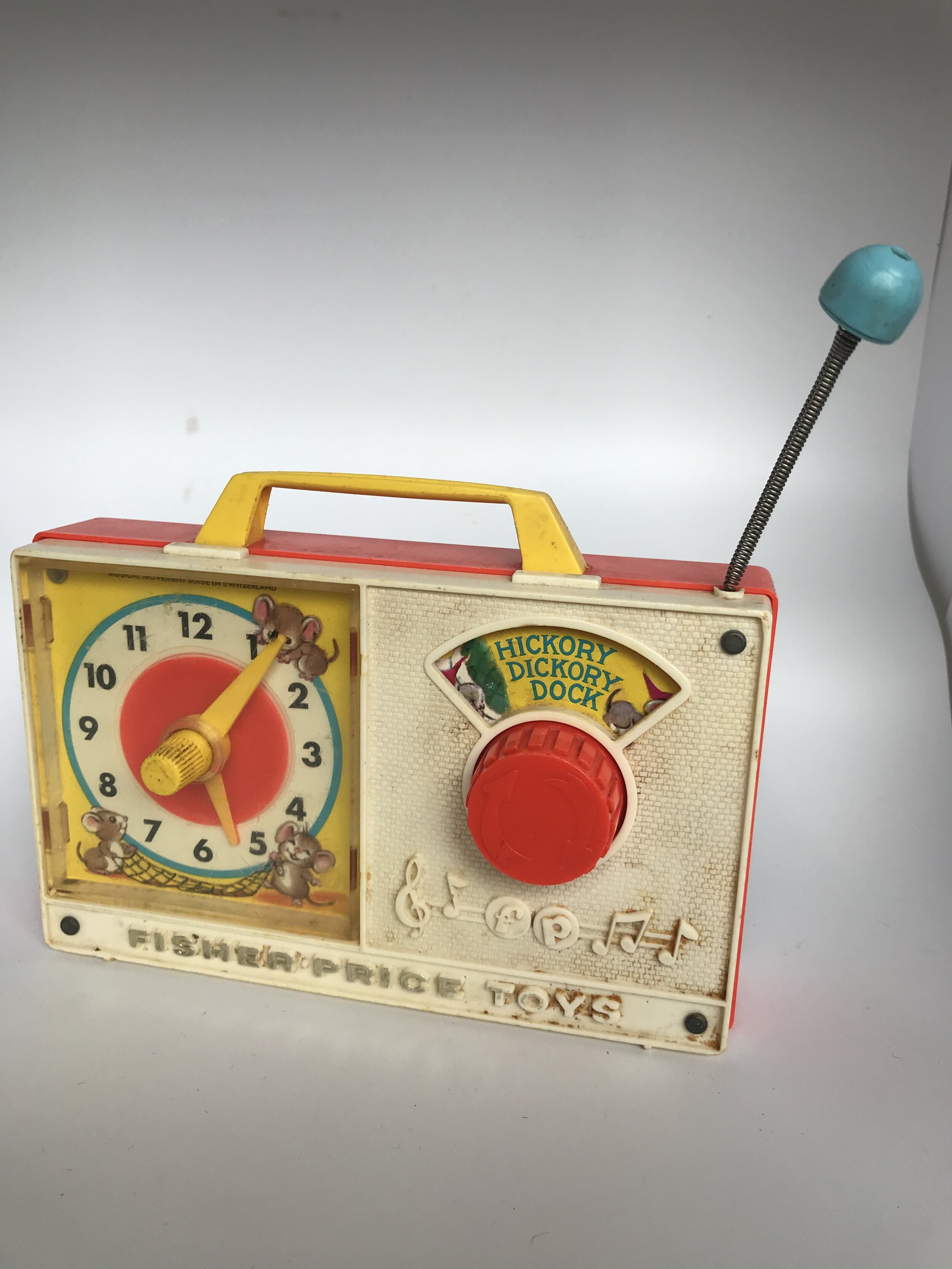 1971 Fisher Price Hickory Dickory Dock — Poor Johnny's