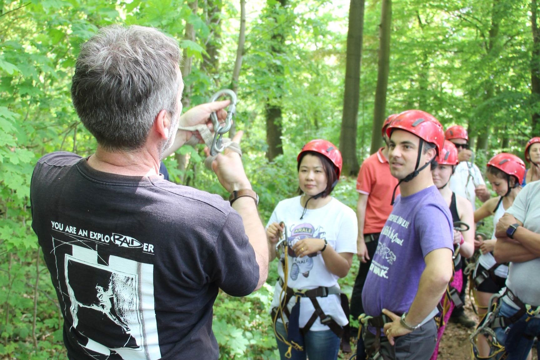 Team building in nature