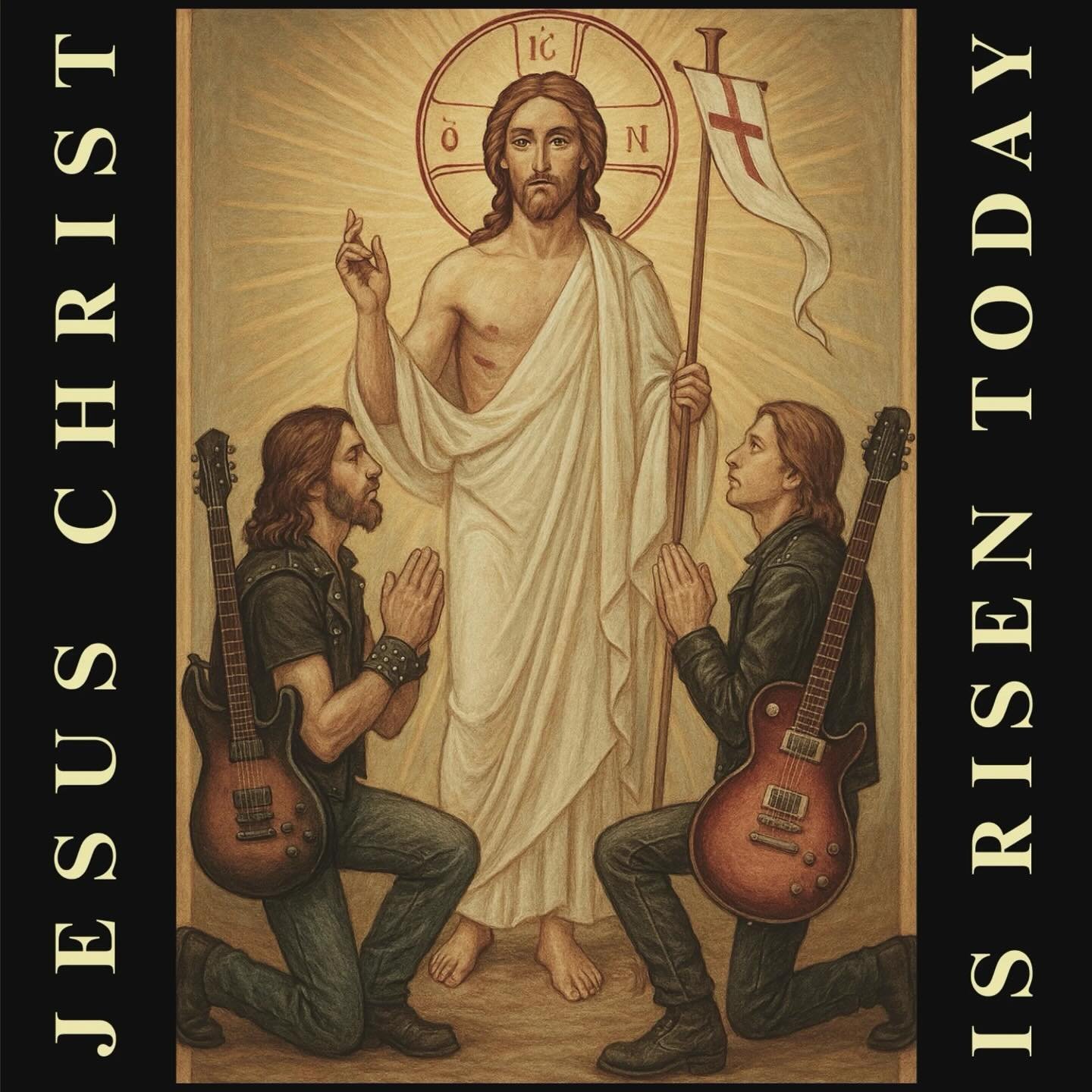 Jesus Christ is Risen Today - @thethirsting 
Produced / Mixed by 🙋🏻&zwj;♂️
Mastered by @kalajianofdoom