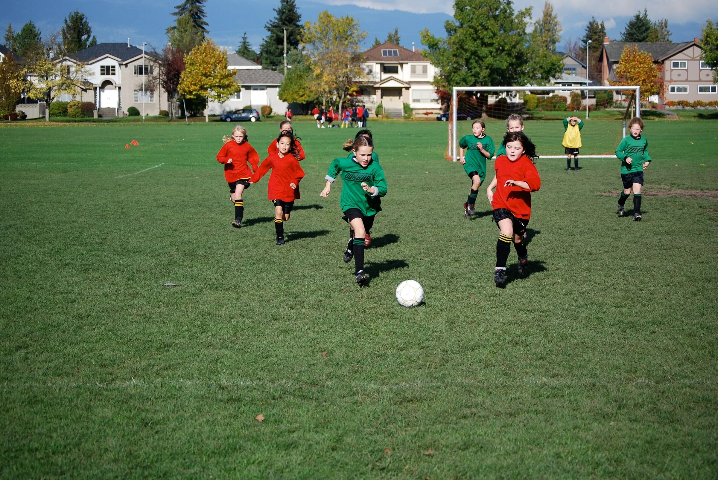 Soccer with five-year-olds