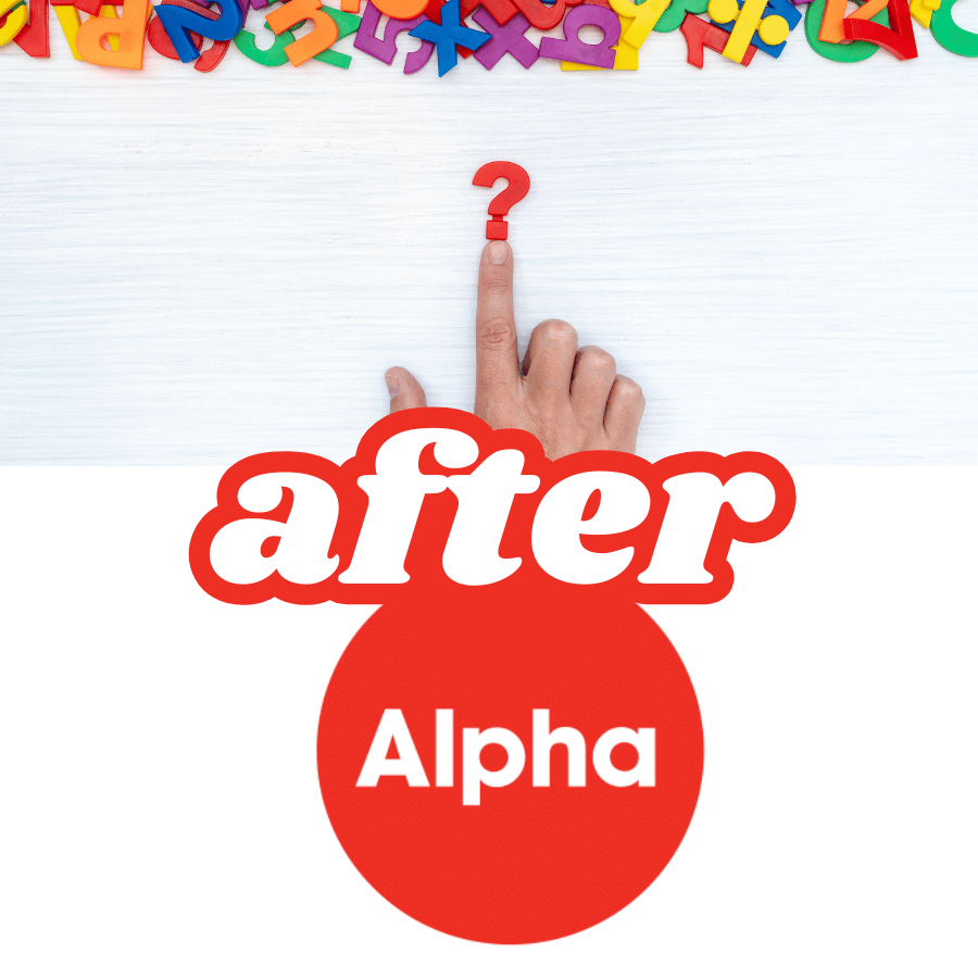 After-Alpha Small Group  