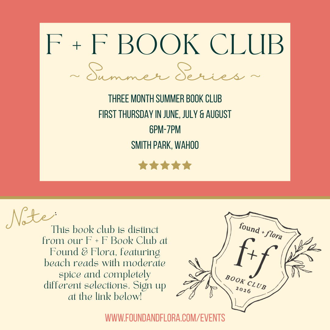F + F Book Club: Summer Series