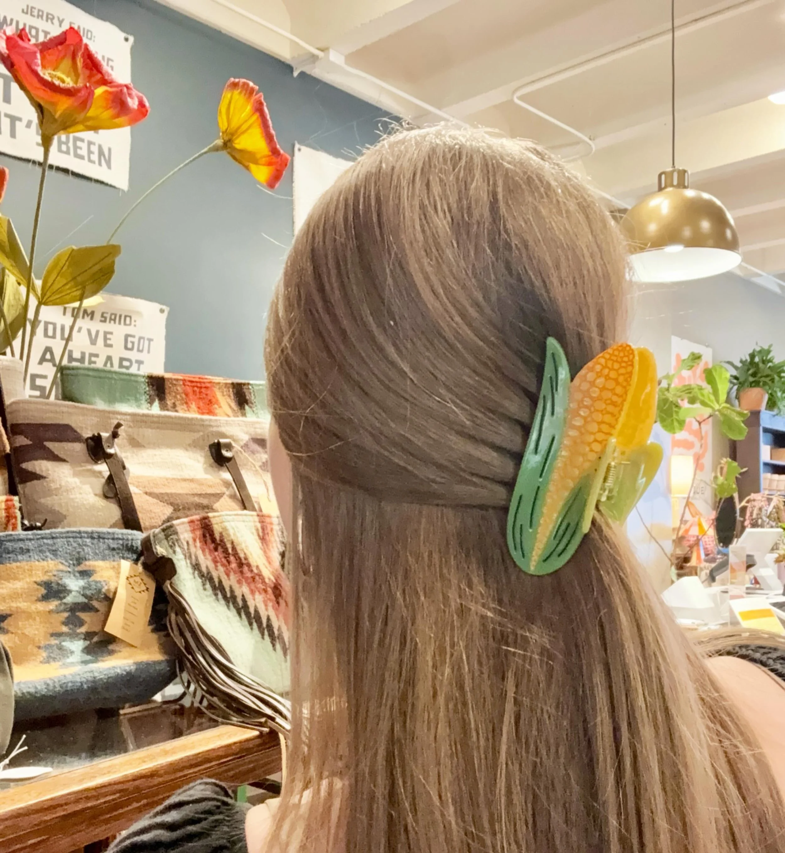 The cutest way to survive the humidity while adding a little touch of Nebraska pride to every outfit.🌽

Open today, 9am-5pm✨