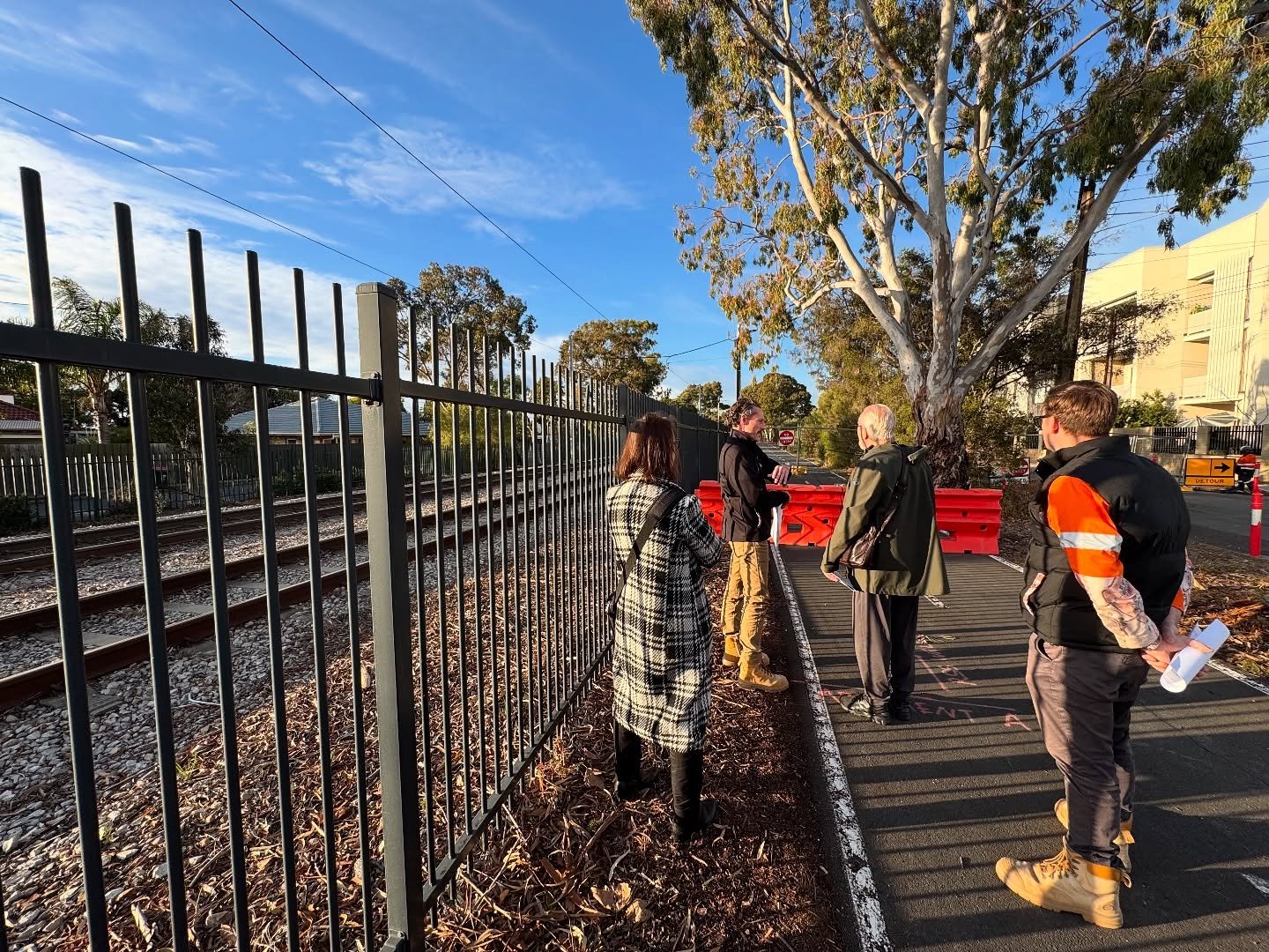 There&rsquo;s a lot going on in our area right now with some huge road and rail projects kicking off.

Sometimes it helps to talk with the experts about it and have the plans explained on site.

That&rsquo;s what I organise for constituents regularly