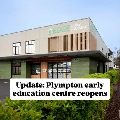 UPDATE: Edge Early Learning Centre at Plympton will reopen this week, after a period of forced closure by the regulator 👶🏻 👧🏻 👶🏿

Conditions have been applied to its operations, including a maximum capacity (for now) of 25 children ✅ 

Thank yo