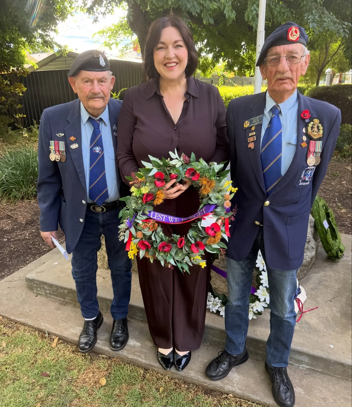 My grandfather was a National Servicemen so it&rsquo;s always very special to stand with those he served alongside to mark National Servicemen&rsquo;s Day.

We thank them for their sacrifice in defence of our country and the freedoms we enjoy today. 
