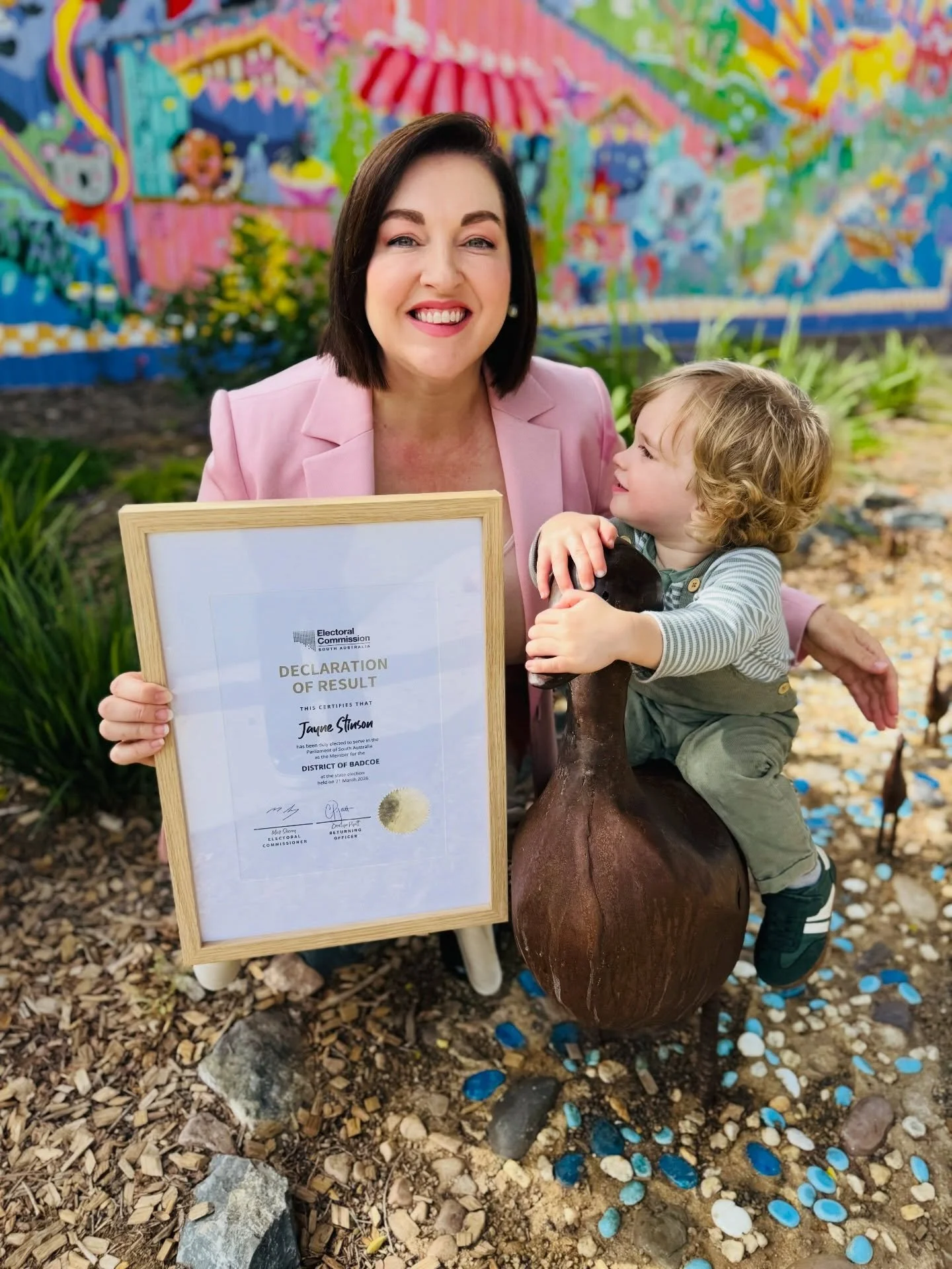Thank you for again electing me as your representative in the South Australian Parliament.

This time I&rsquo;m dedicating the win to all the solo parents out there 👋🏼 

While many people ask me how I juggle lone parenting with a busy, high-pressur