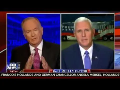 What Mike Pence and Bill O'Reilly Have in Common