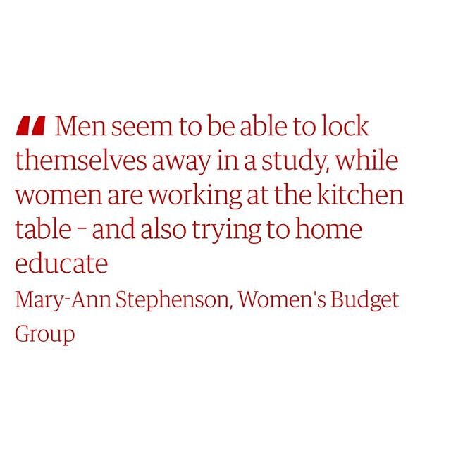 @guardian reports women are spending more time on average than men taking care of kids and the home, regardless of whether she is working full time or not. .
&ldquo;The research, carried out by economists from the universities of Cambridge, Oxford an