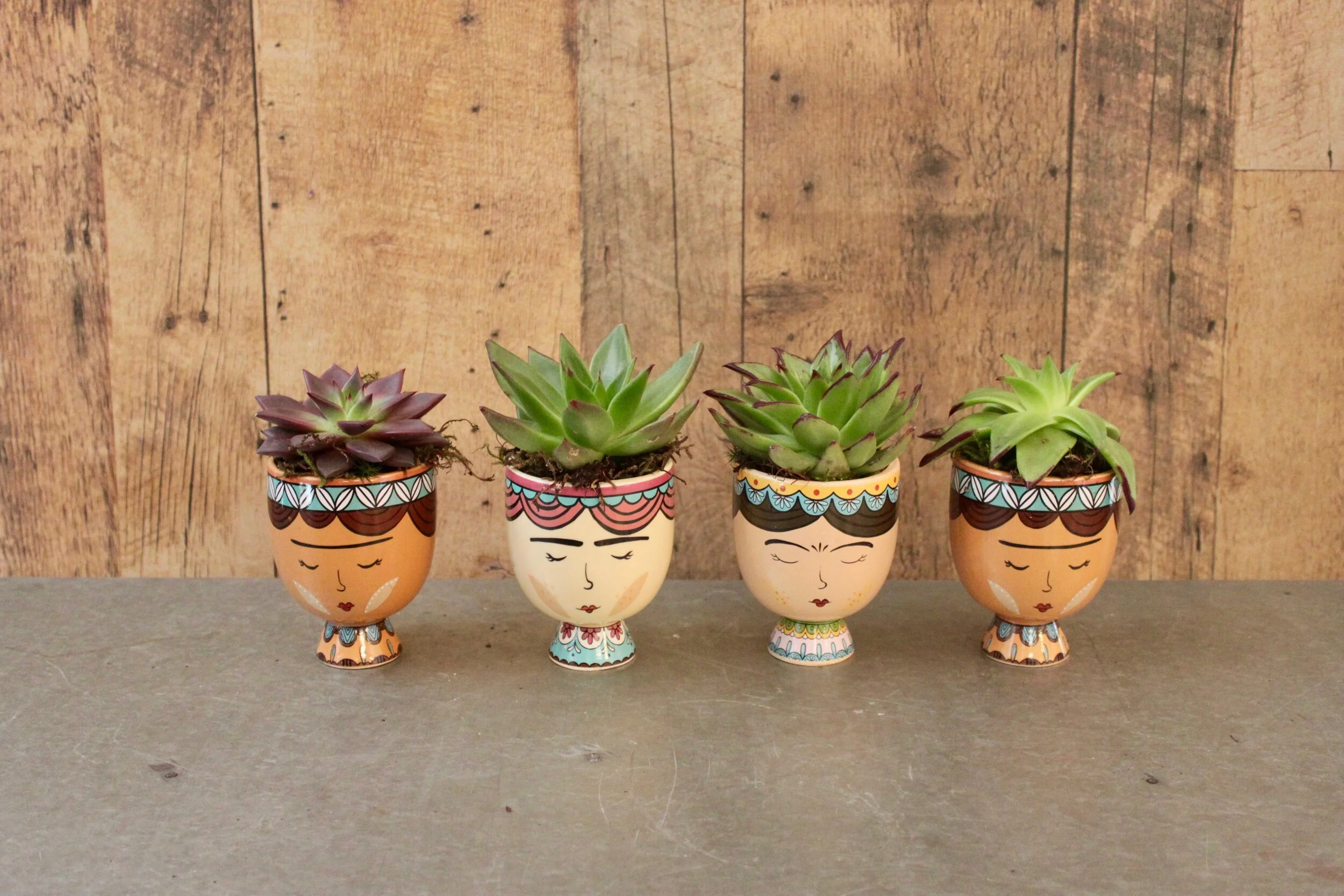 Succulent Women Planter 4"