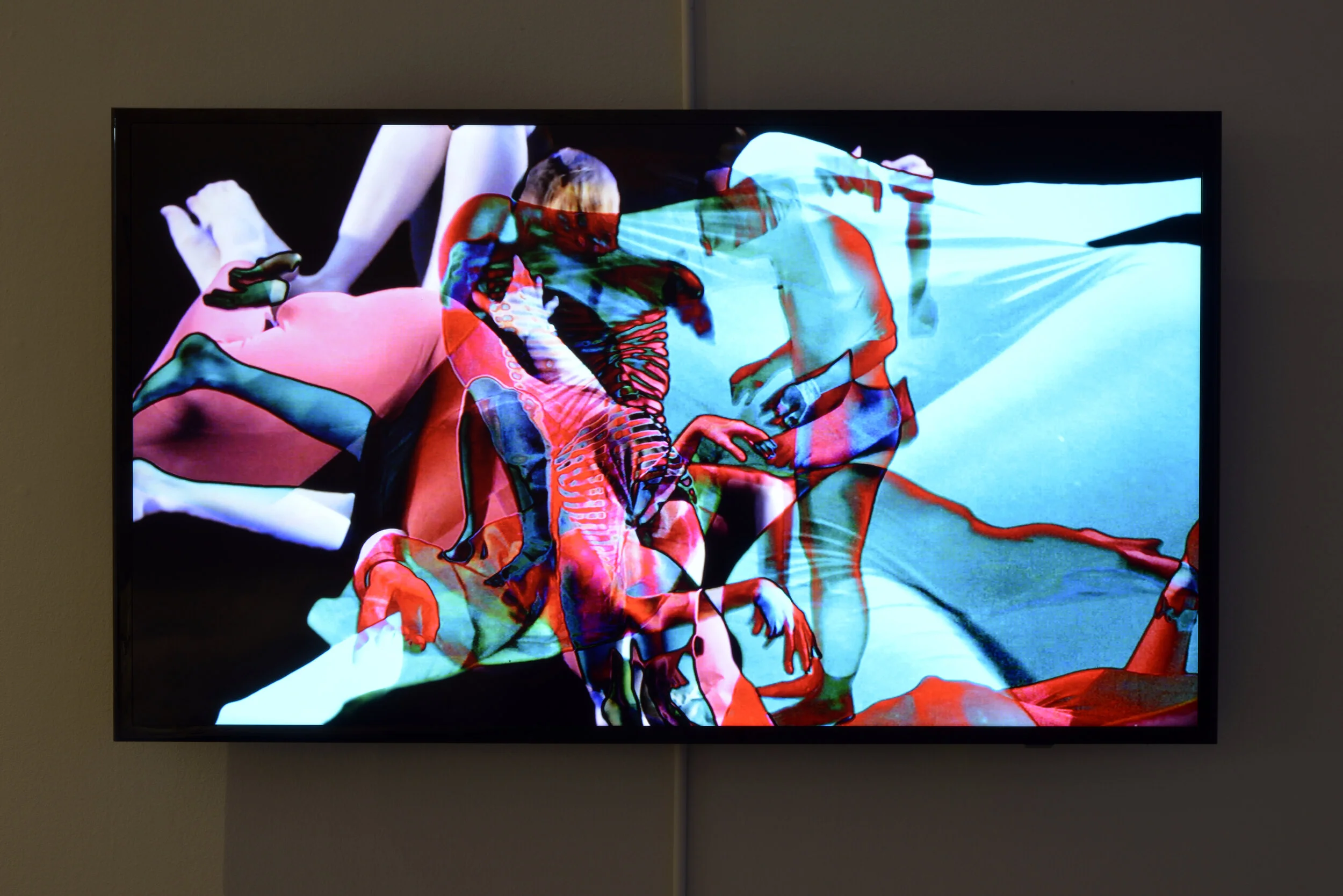 Lasha Mowchun, Second Skin 9video still), 2014, video, 4:25, Collection of the Artist. Photo by Don Hall.