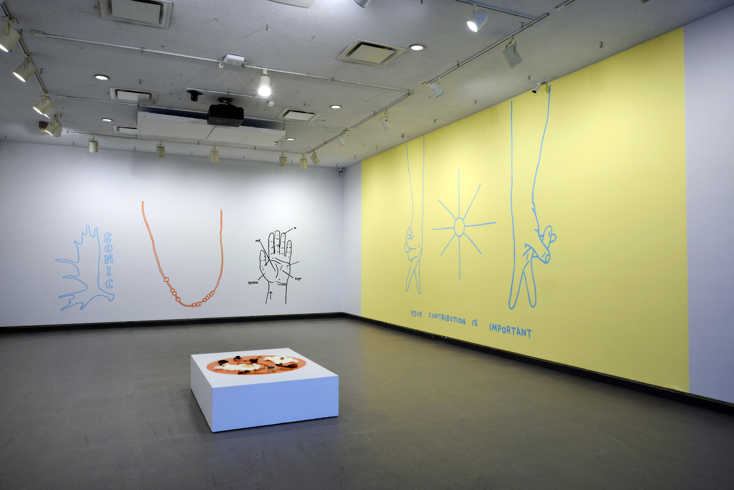  Installation view 