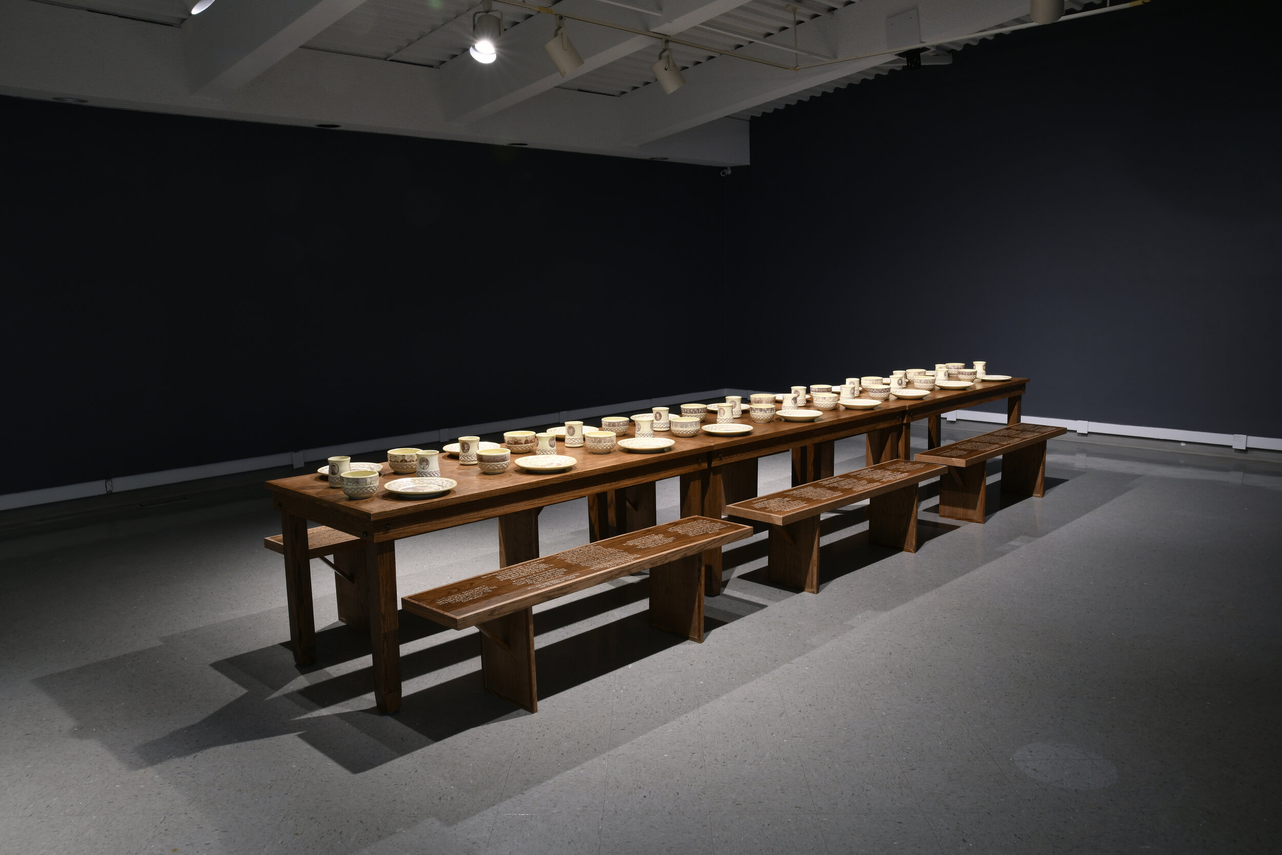  Installation view 