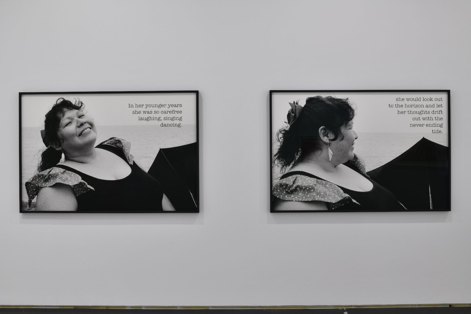   In Her Lifetime  no. 1 &amp; 2, digital photography (originally printed in 1990), 2021. 