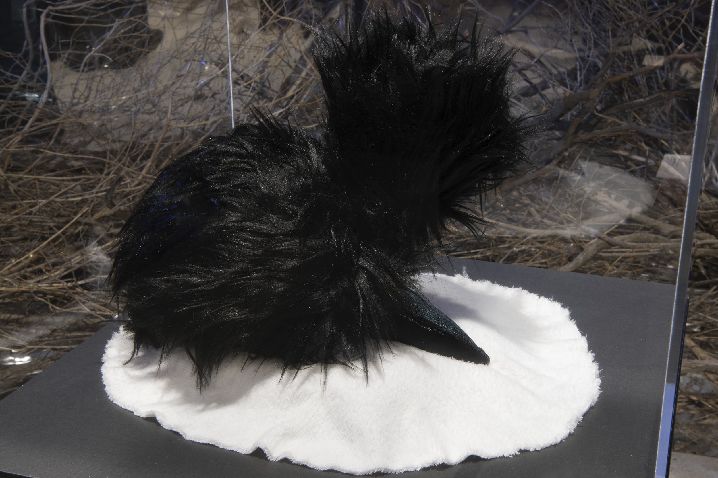   Miss you bro,  2026, mixed media sculpture. 