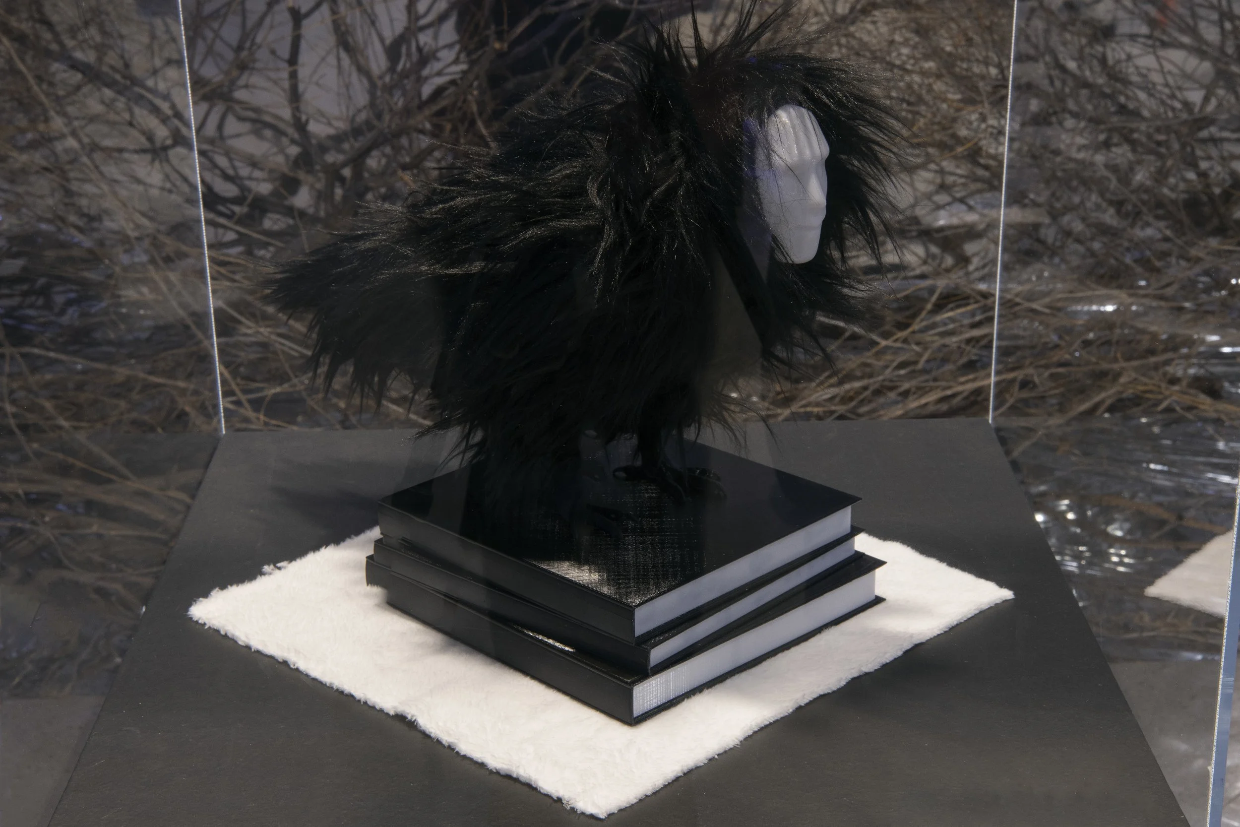   1/16*,  2026, mixed media sculpture. 