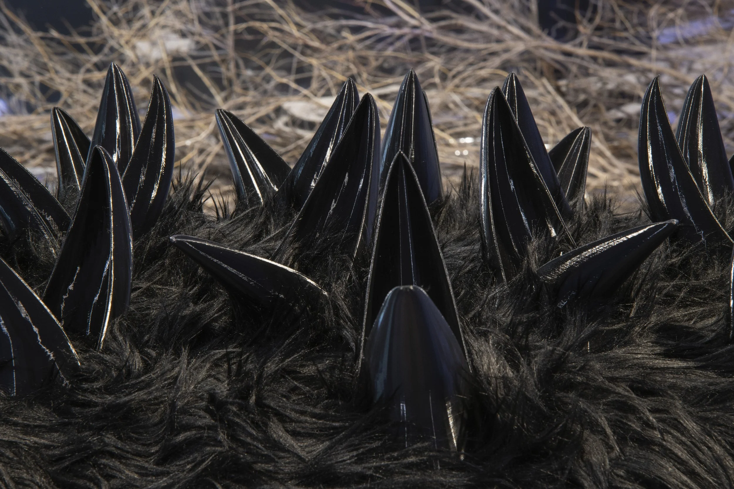   Crouroboros  (detail) ,  2026, mixed media sculpture. 