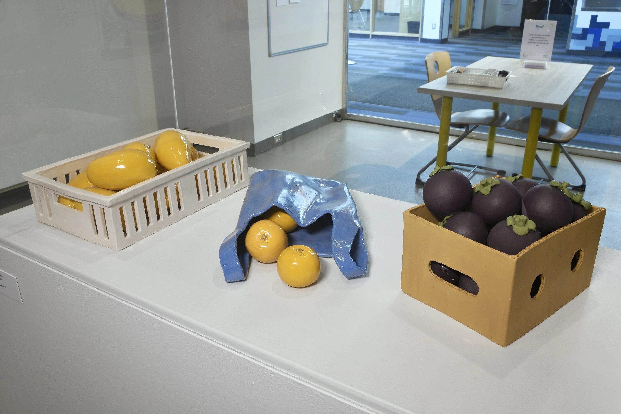  Angeline Teoh Simon,  7 AM , 2025 - 2026, ceramic. 