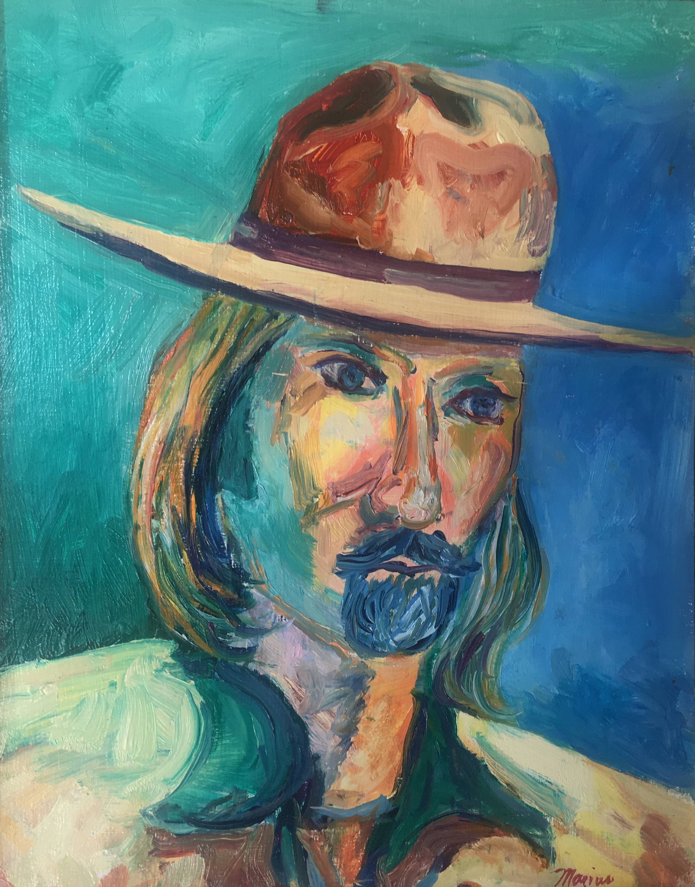 Marius with grandads hat.jpg