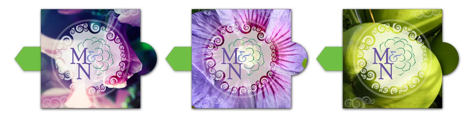 Save-the-Date Package (Versions 4, 5 & 6) - Bottom View