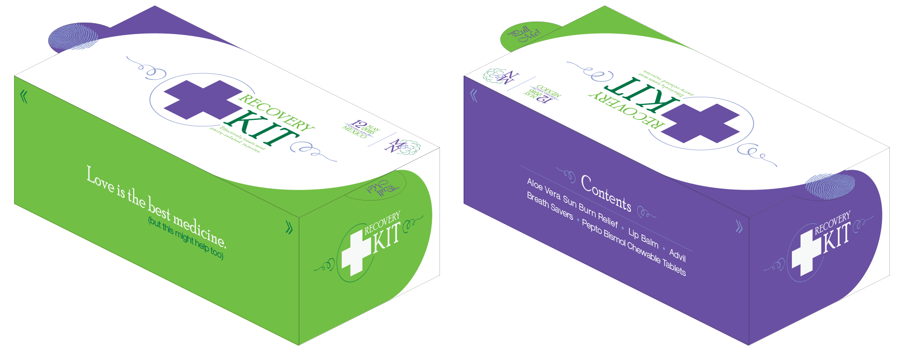  Assembled Recovery Kit ← Sides 1 &amp; 2 | Sides 3 &amp; 4 → 