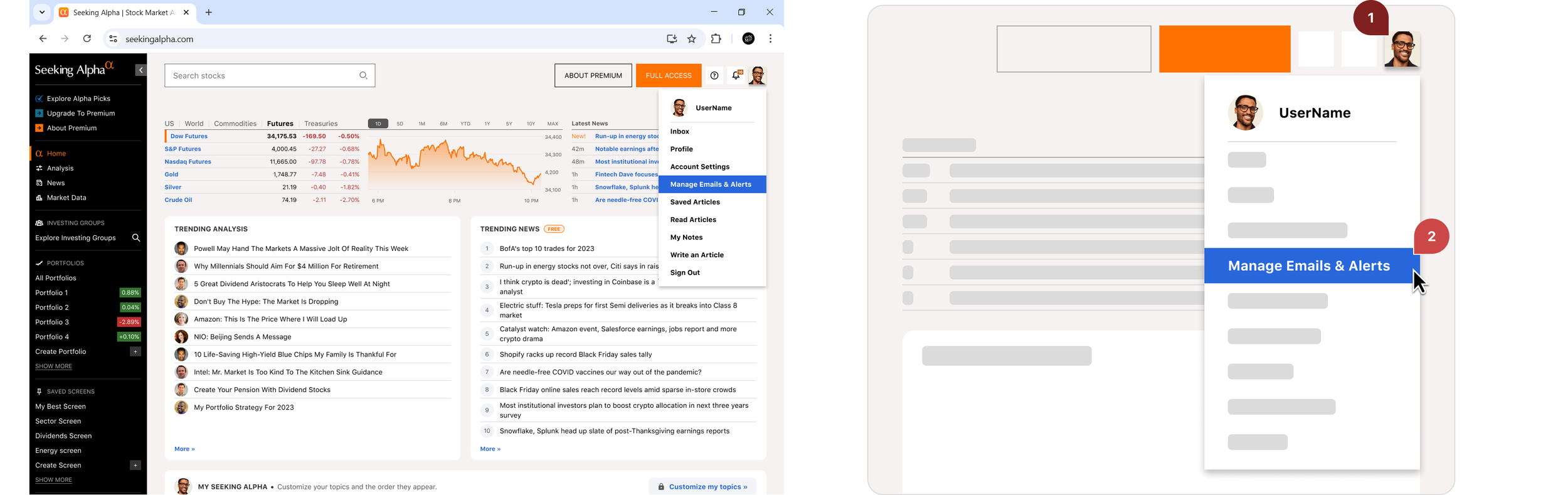  Access Alert &amp; Notification Settings ← Original | Simplified → 
