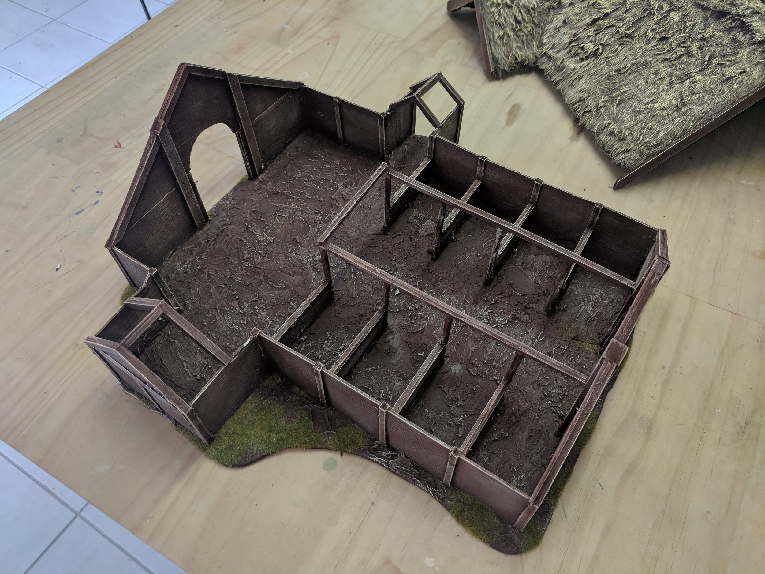 Custom wargaming terrain