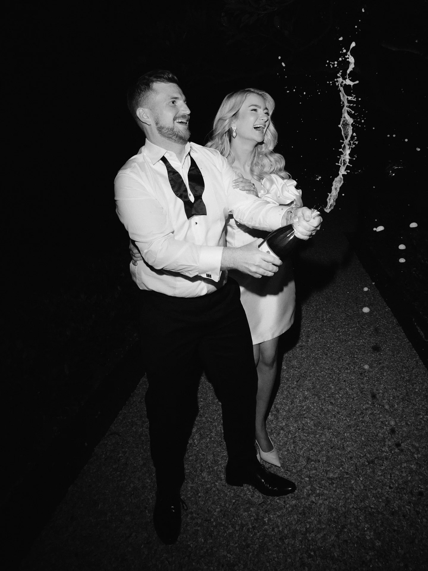 amelia &amp; clyde last week at  @figtreerestaurant 🍾