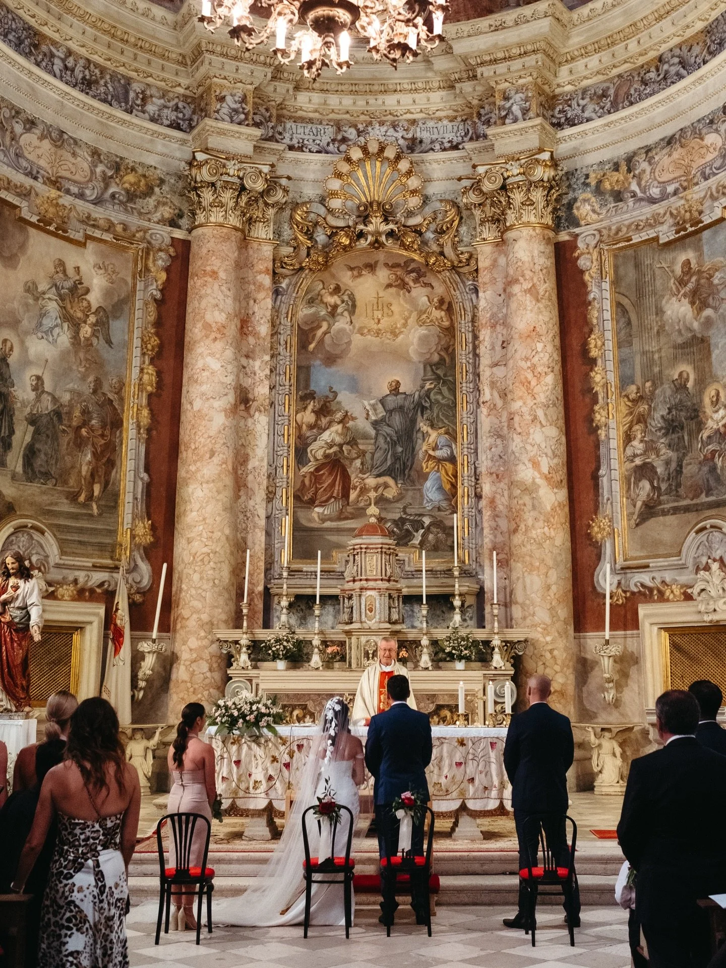 how&rsquo;s that for a backdrop for your ceremony! a beautiful church in Croatia