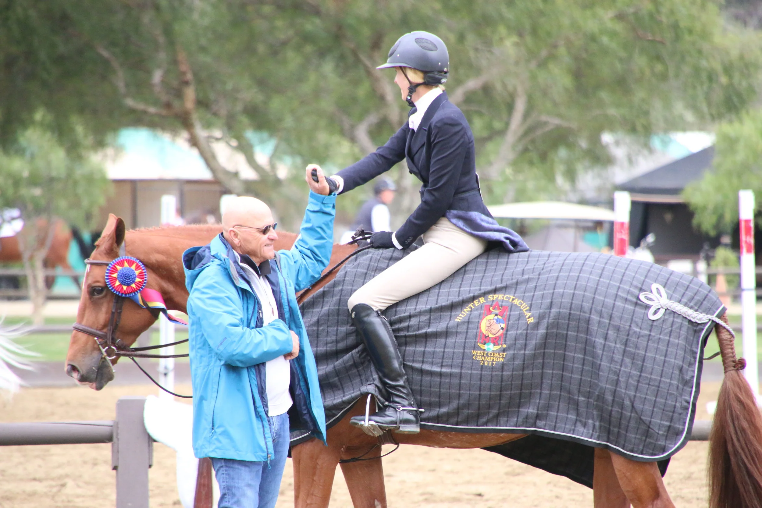 Jenny & Kost Hunter Spectacular win.JPG