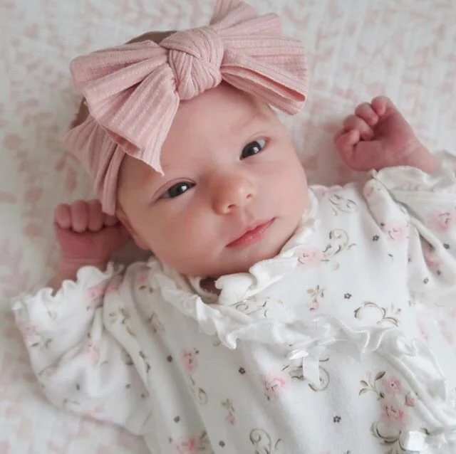 She&rsquo;s here!! ✨Grace Lola Ann Huffman arrived on Father&rsquo;s Day, June 21, the best day of our lives 💖 6 lbs 12 oz, 20 inches 💖 We have fallen in love so hard and can&rsquo;t get enough of our sweet baby G 🥰
