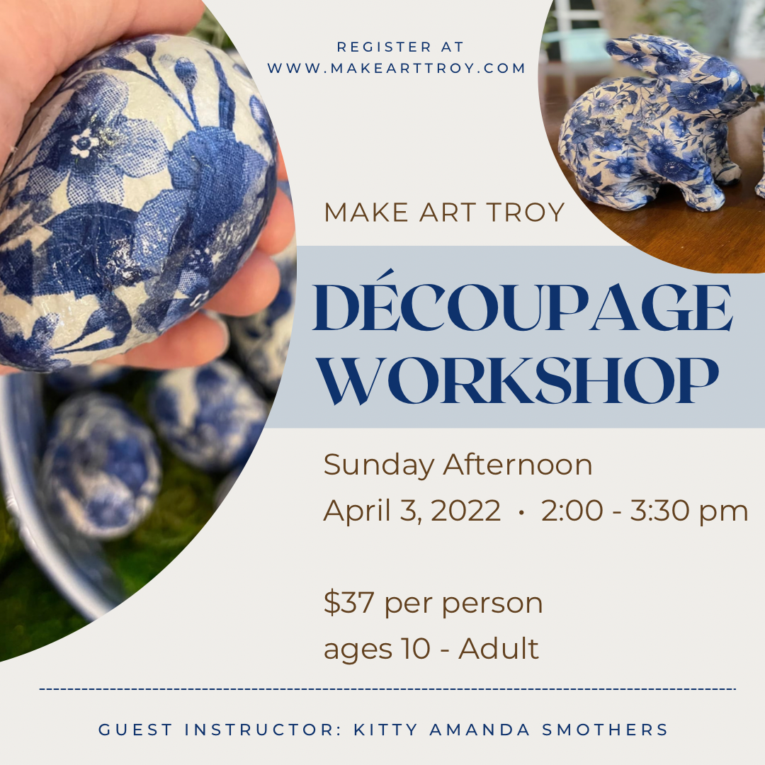 DECOUPAGE WORKSHOP