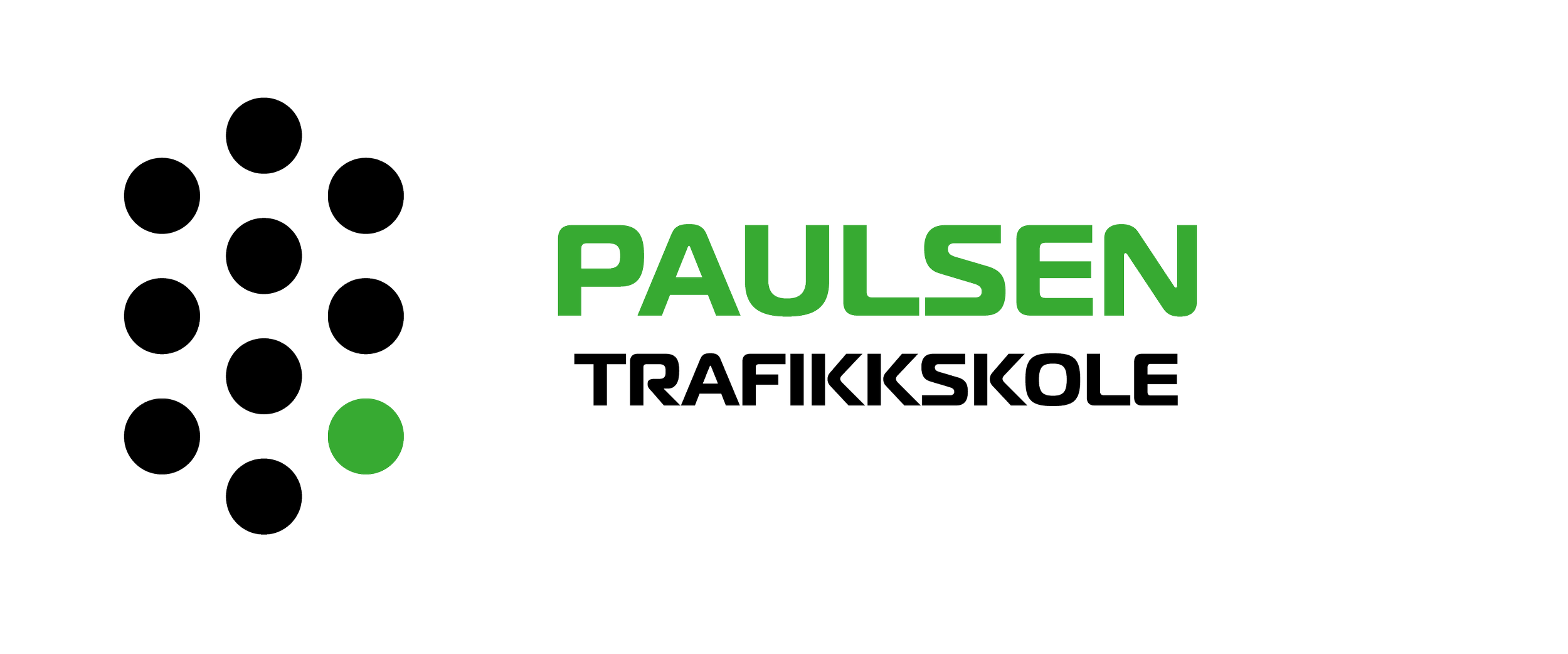  Logo for Paulsen trafikkskole.   https://www.paulsentrafikkskole.no/  