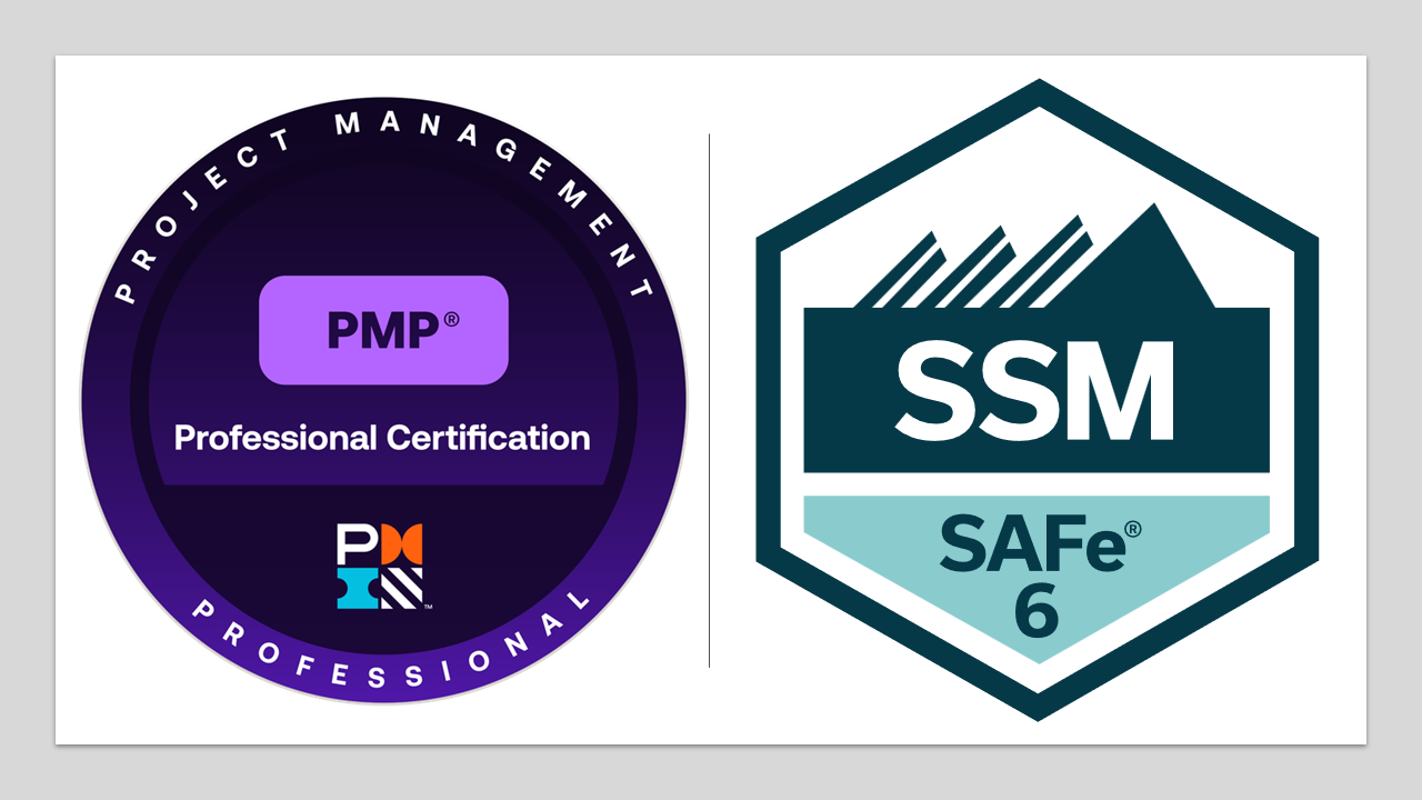 Corporate PMP + SAFe Scrum Master Training Package | No Coaching ...