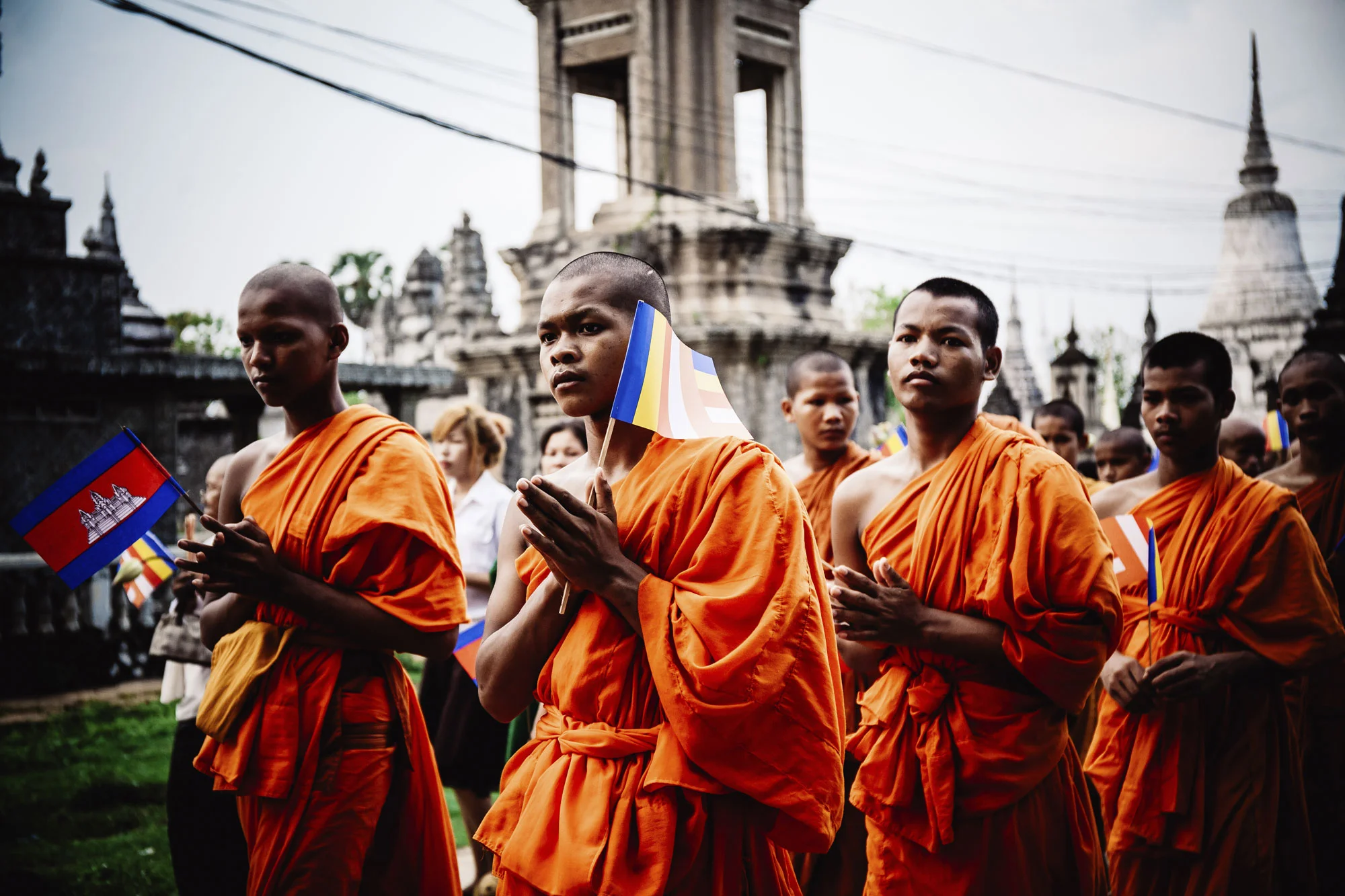 Monk Celebrations in Siem Reap