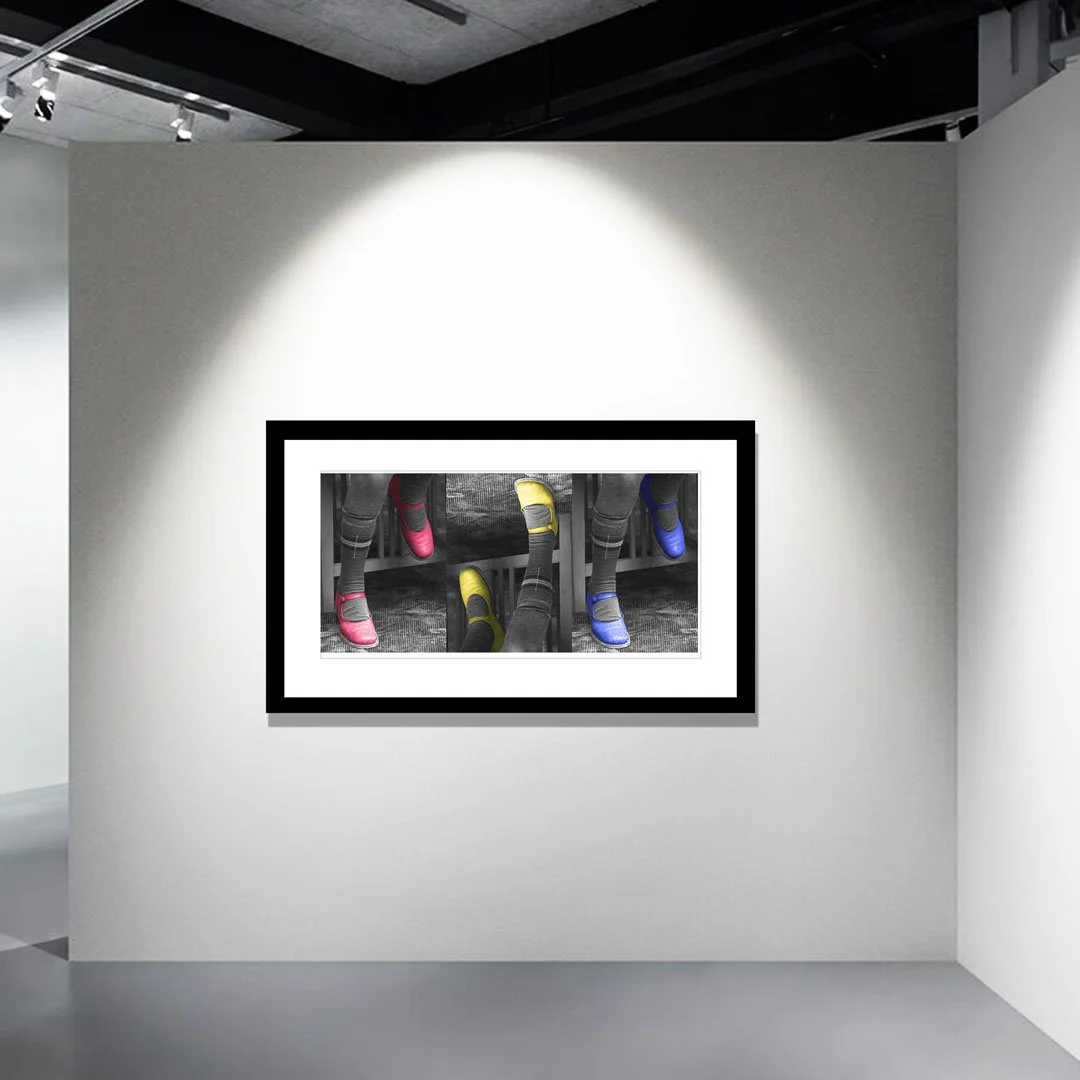 new-contemporary-art-Timeless-Hands-Silent-Rituals_sergis-hadjiadamos_2023_glass-negative-shoes-basic-colors-exhibition.jpg