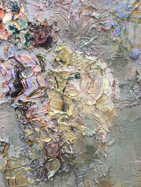 Detail shot of “Love Duster”.