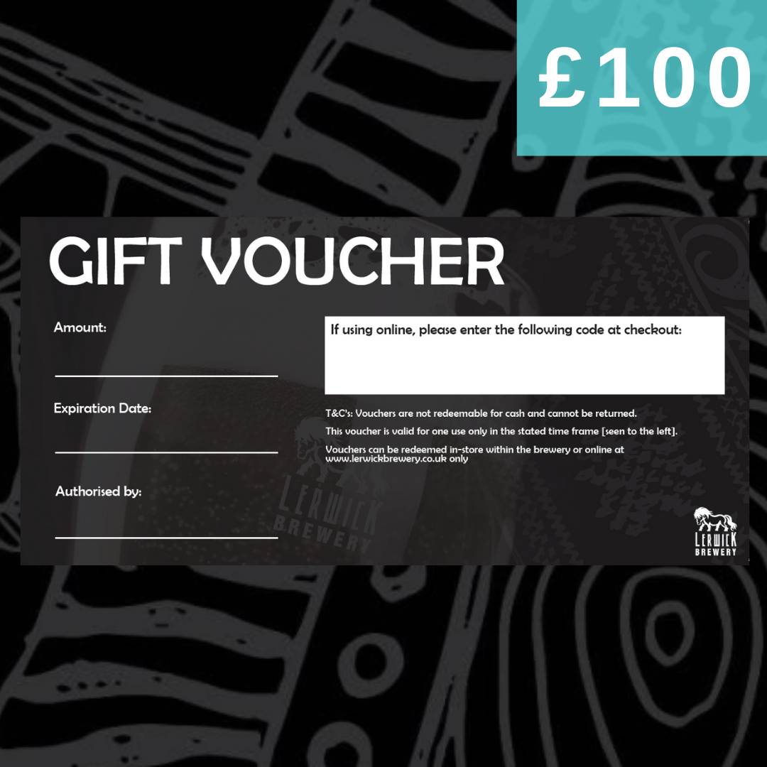 Lerwick Brewery Gift Vouchers — Lerwick Brewery Shetland Craft Beers