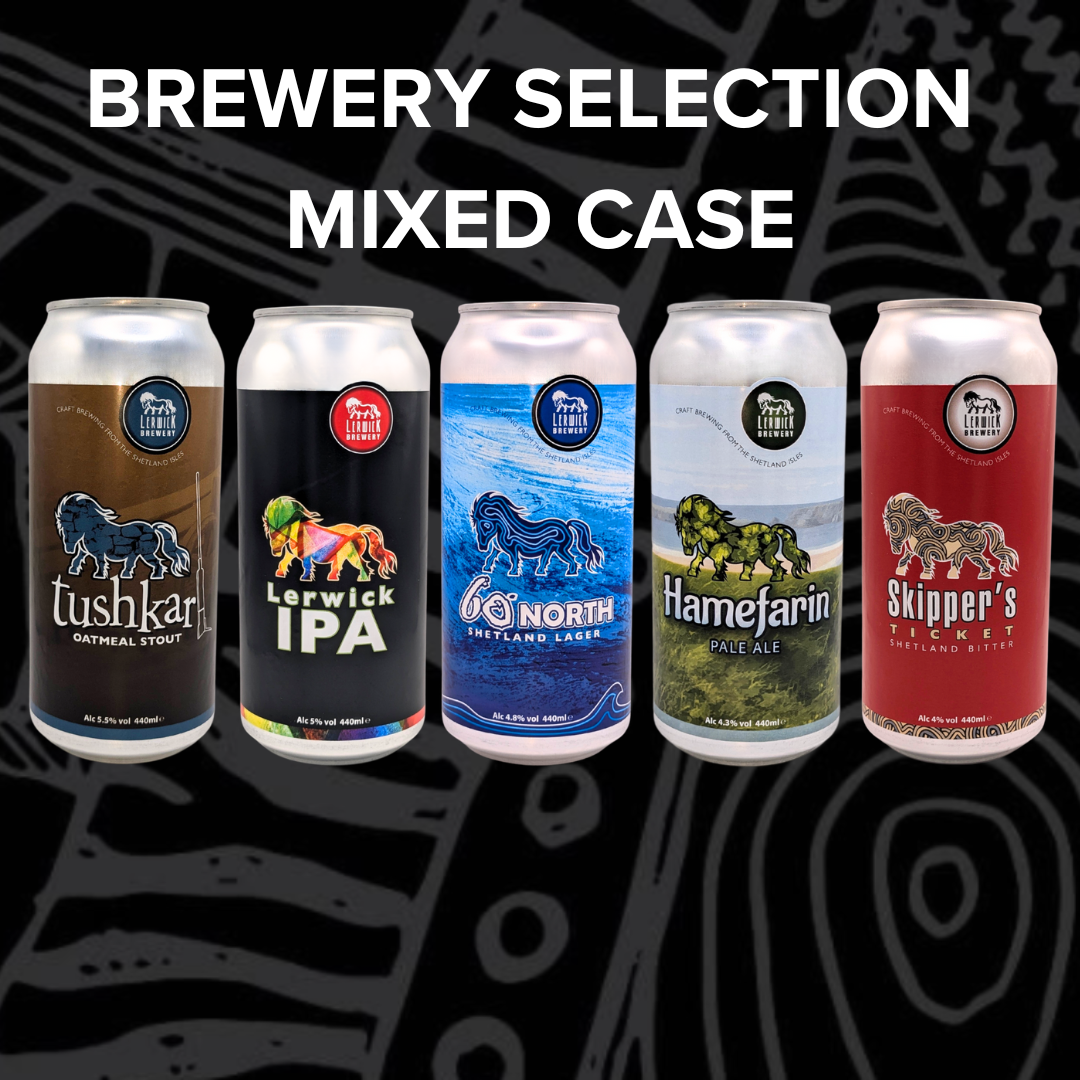 Mixed case of Lerwick Brewery craft beer — Lerwick Brewery - Shetland ...