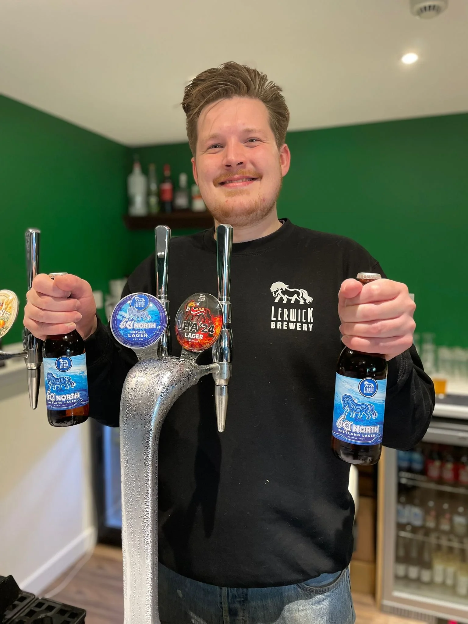 Jonny Sandison, Head Brewer at Lerwick Brewery