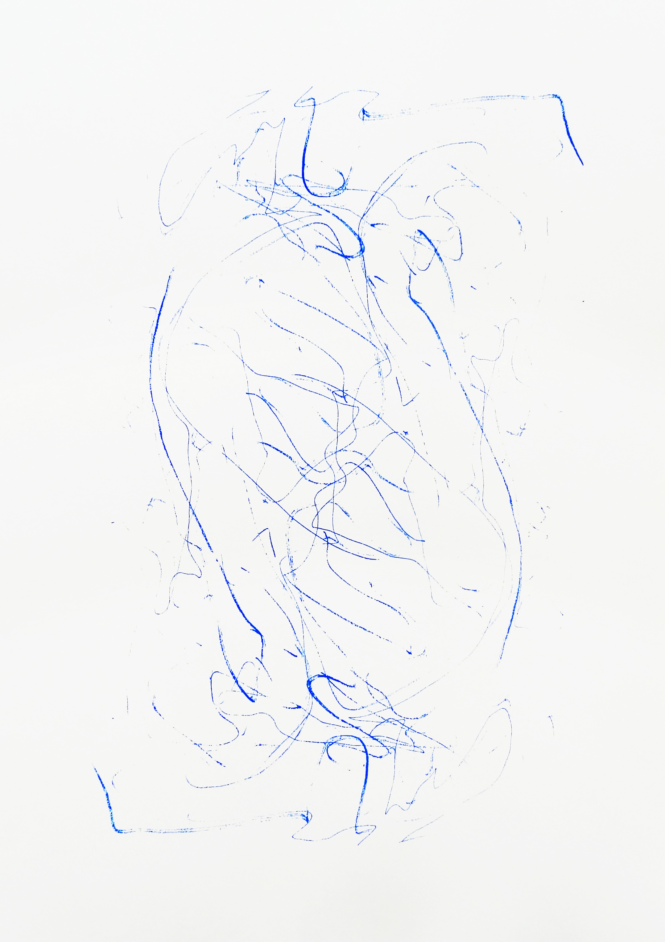  Untitled, 2015 acrylic on paper one-off screenprint 42,0 x 29,7 cm (5-15) 