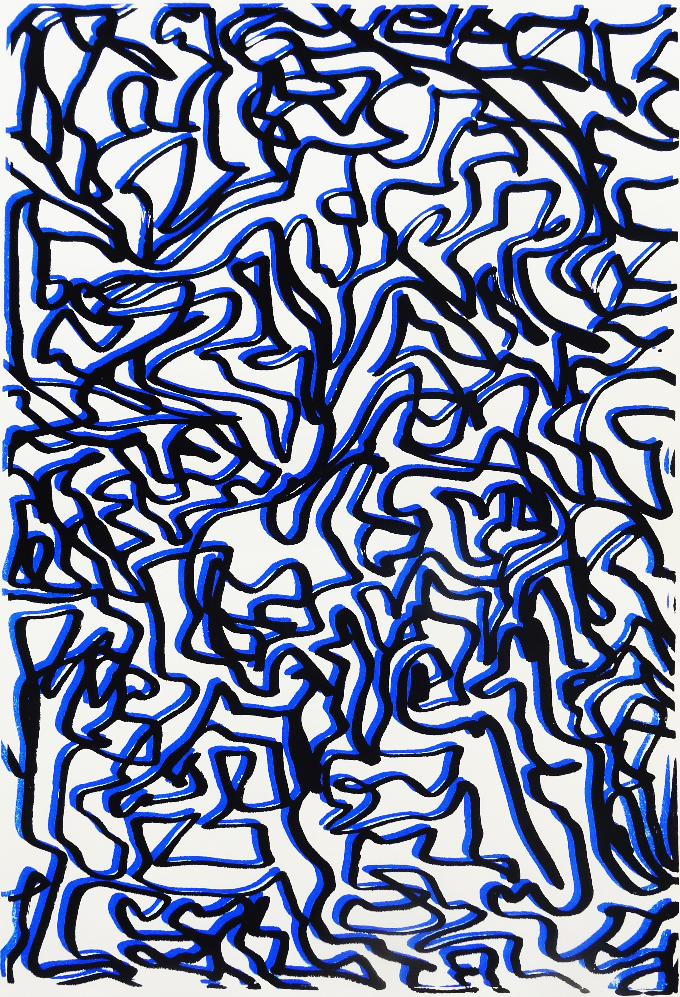  Untitled, 2015 acrylic on paper edition of 3 screenprint 42,0 x 29,7 cm (1-15) 