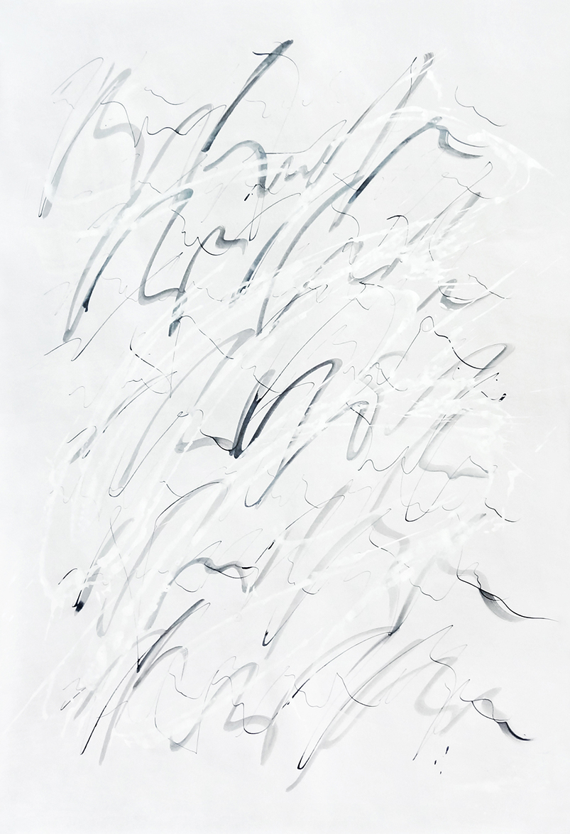  Untitled, 2019 calligraphy ink on paper 84,1 x 59,4 cm (24-19) 