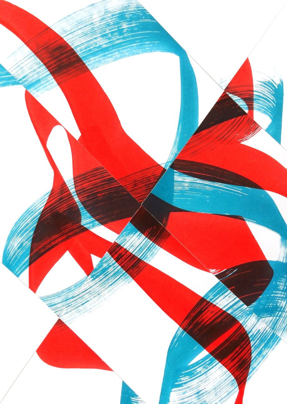  Untitled, 2021 strokes series II_cp ink on paper 42,0 x 29,7 cm (16–21) 